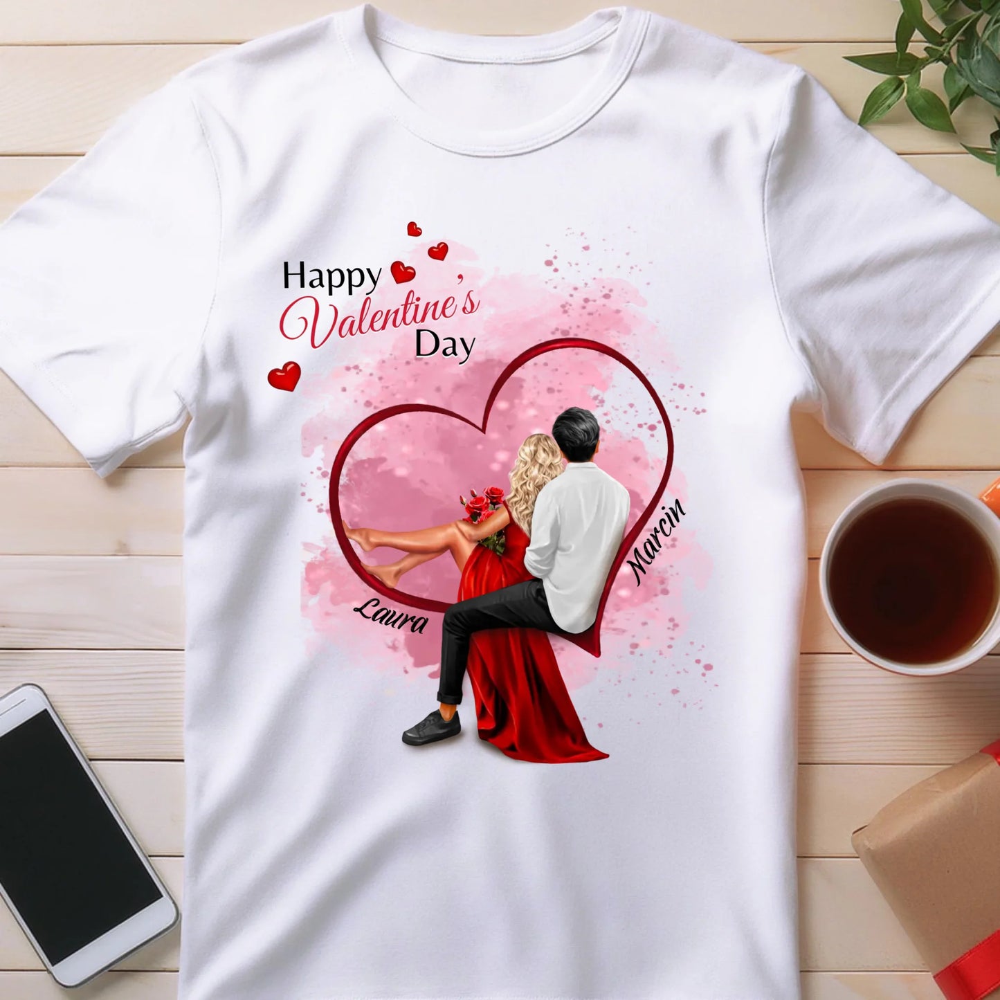 Koszulka personalizowana dla par #80