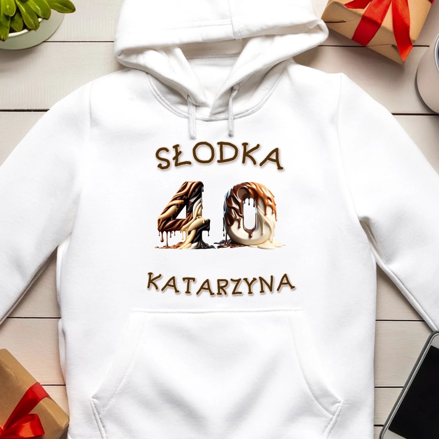 Bluza personalizowana na urodziny - słodkie liczby #5010