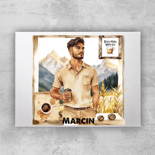 Obraz personalizowany dla Fana Kawy #113