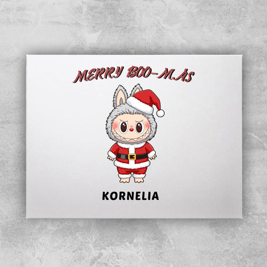 Personalizowany obraz na święta - Uroczy Potworek #513