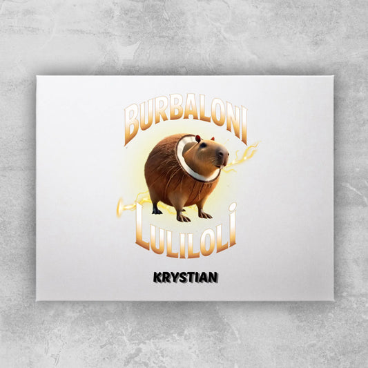 Personalizowany obraz - Włoski Brainrot #428