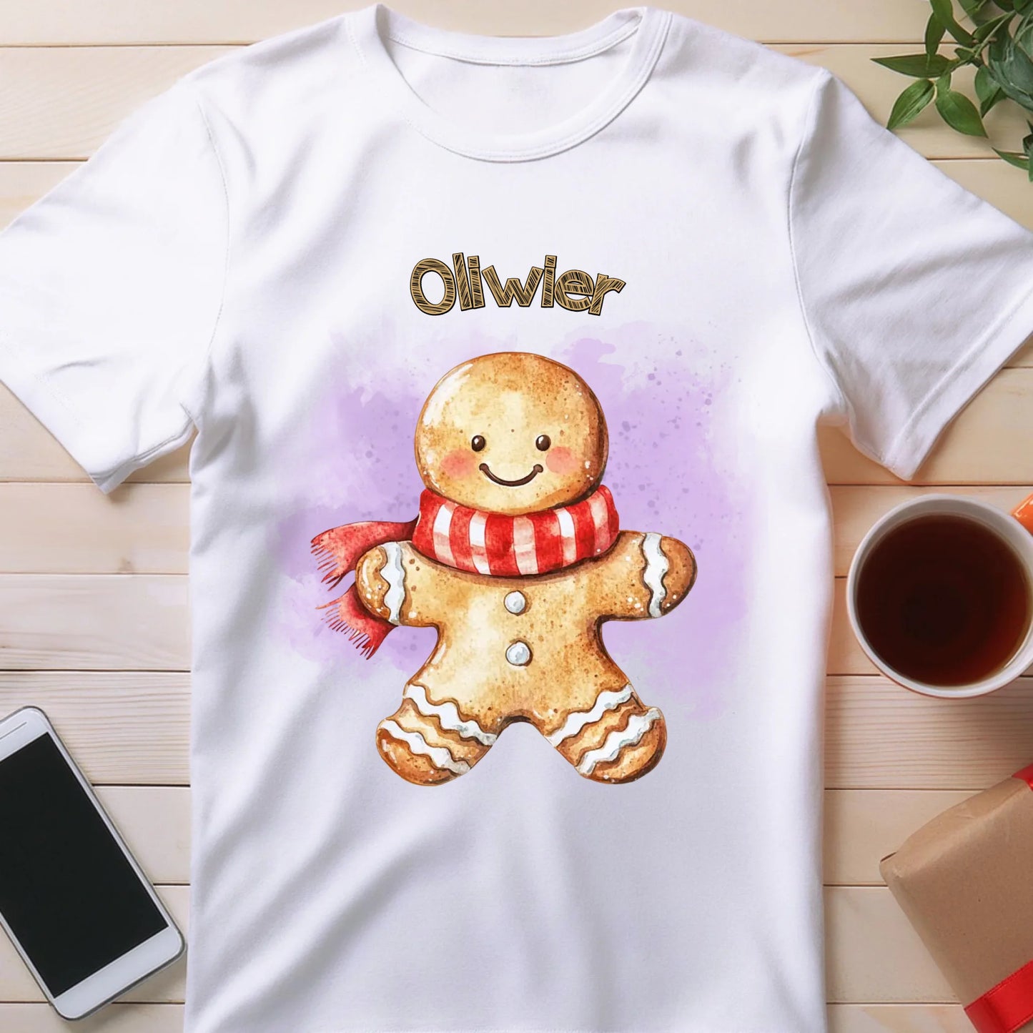 Koszulka personalizowana świąteczna - Pierniczek #20