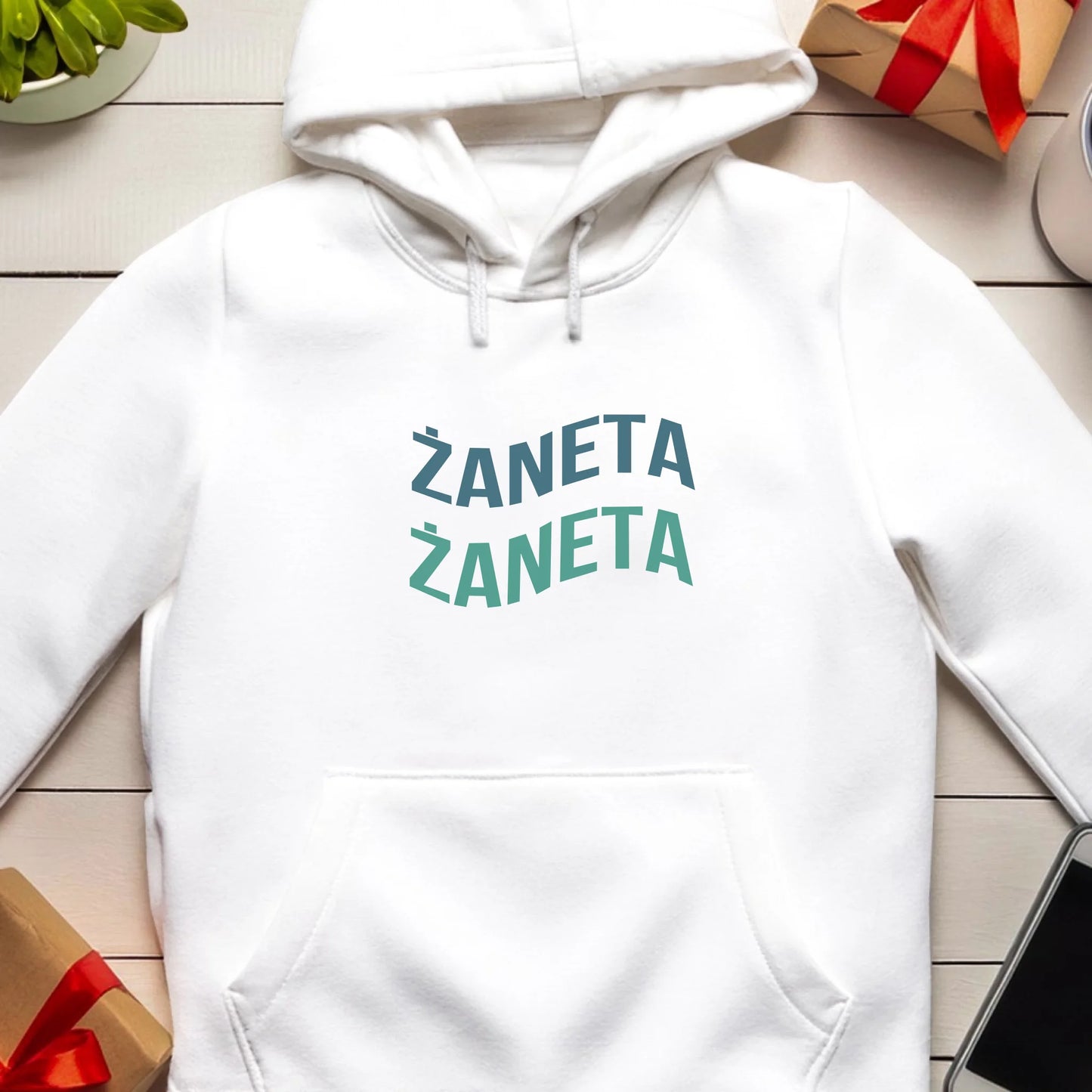 Personalizowana bluza z napisem #321