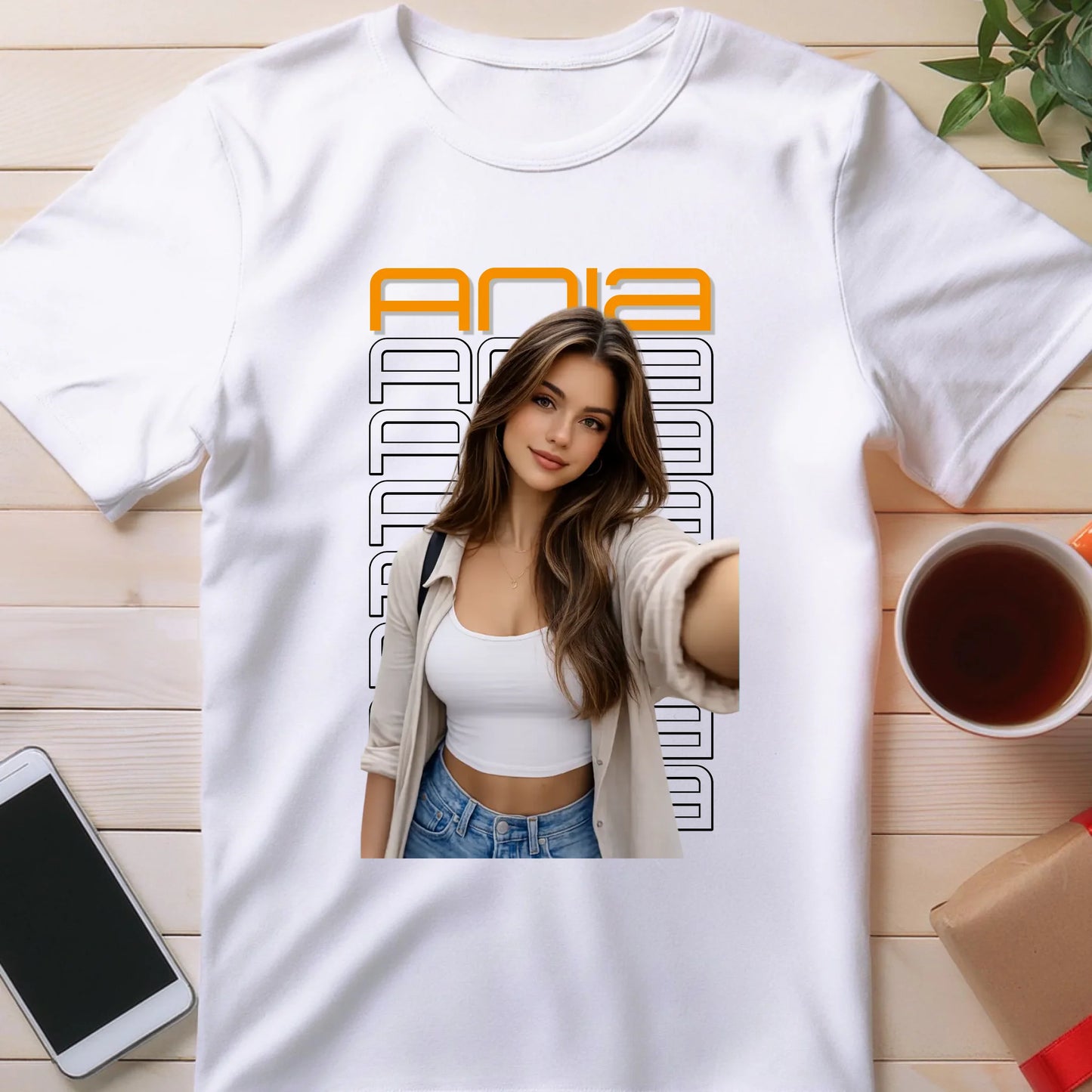 T-shirt z nadrukiem - zdjęcie z imieniem #9101