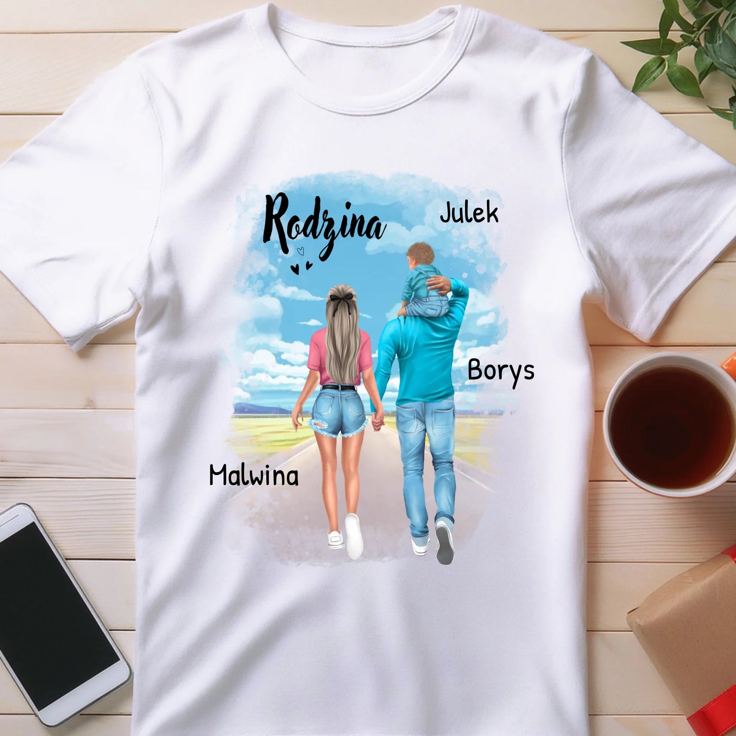 Koszulka personalizowana dla rodziny #833