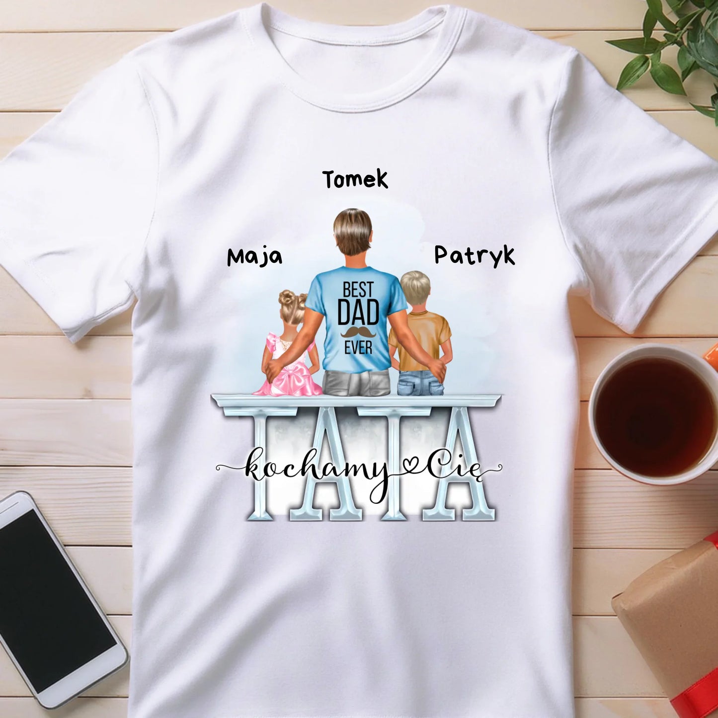 Koszulka personalizowana dla taty #745