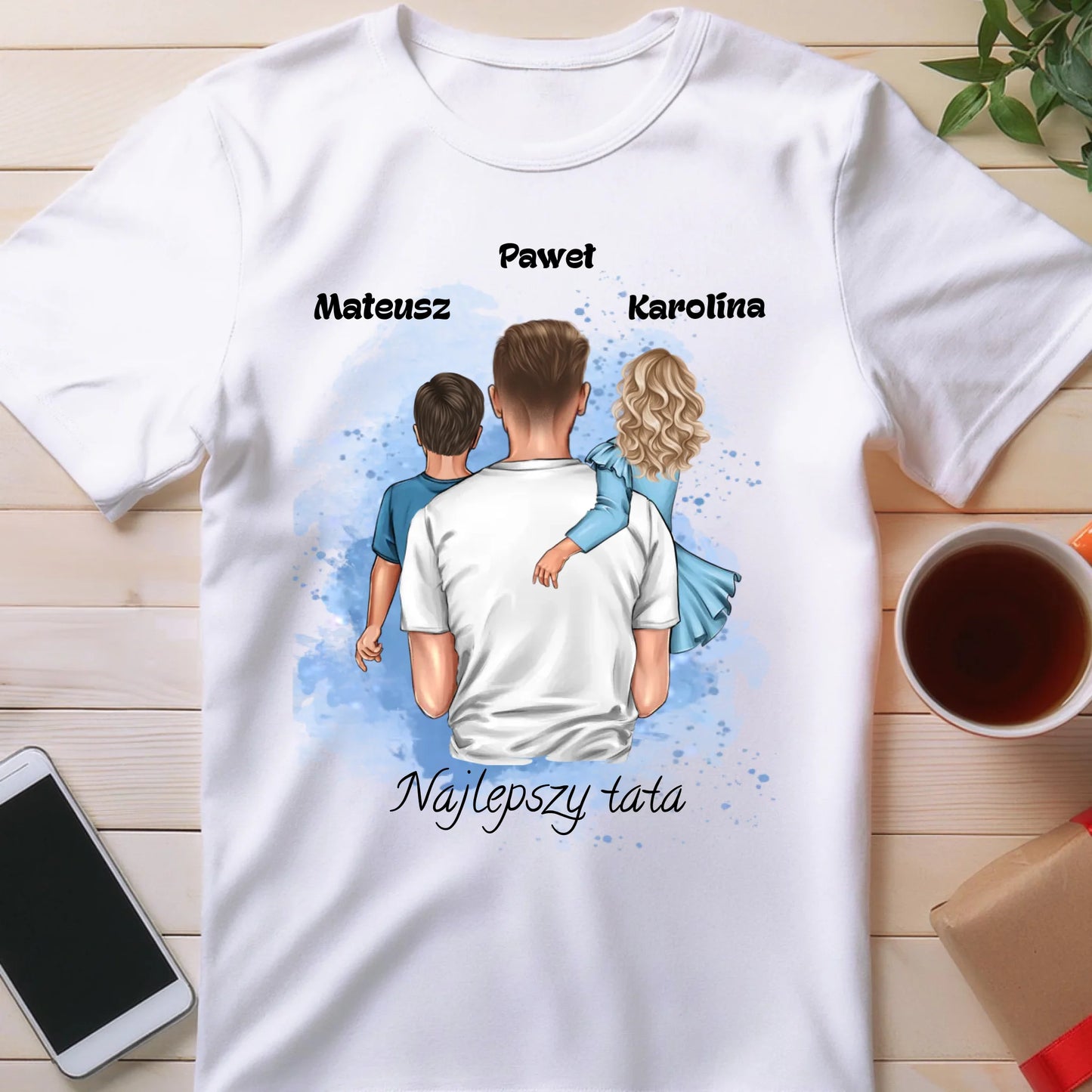 Koszulka personalizowana dla taty #738