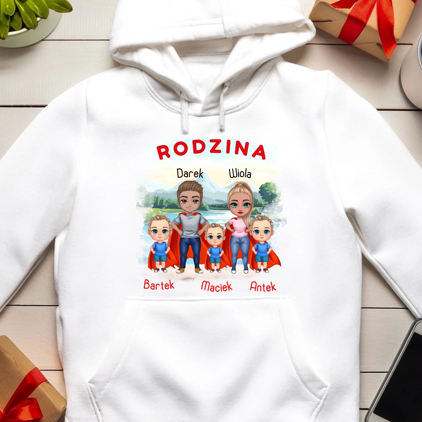 Bluza personalizowana dla rodziny #828