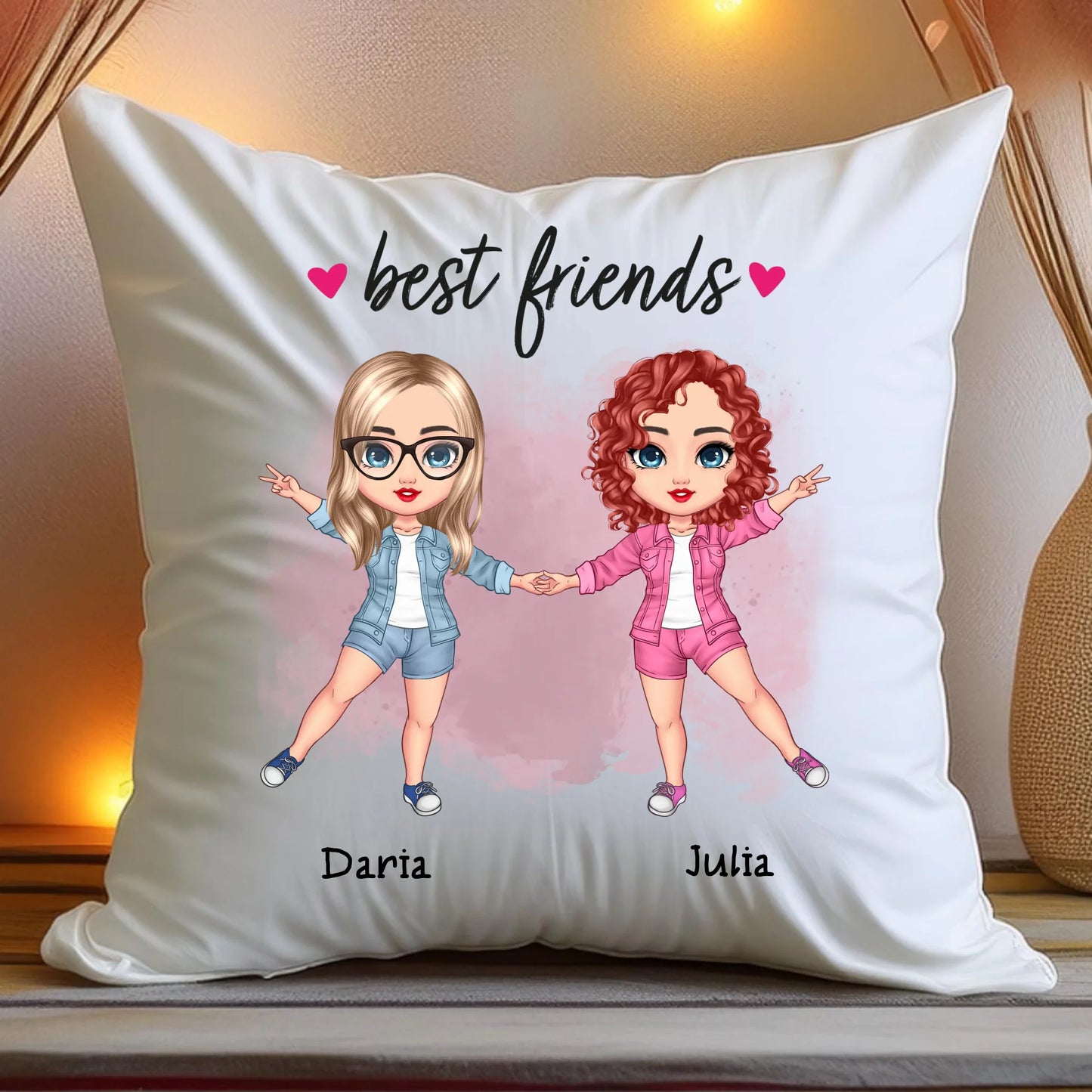 Poduszka personalizowana dla przyjaciółek #137