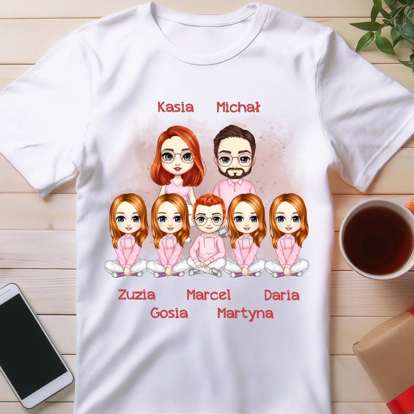 Koszulka personalizowana dla rodziny #817