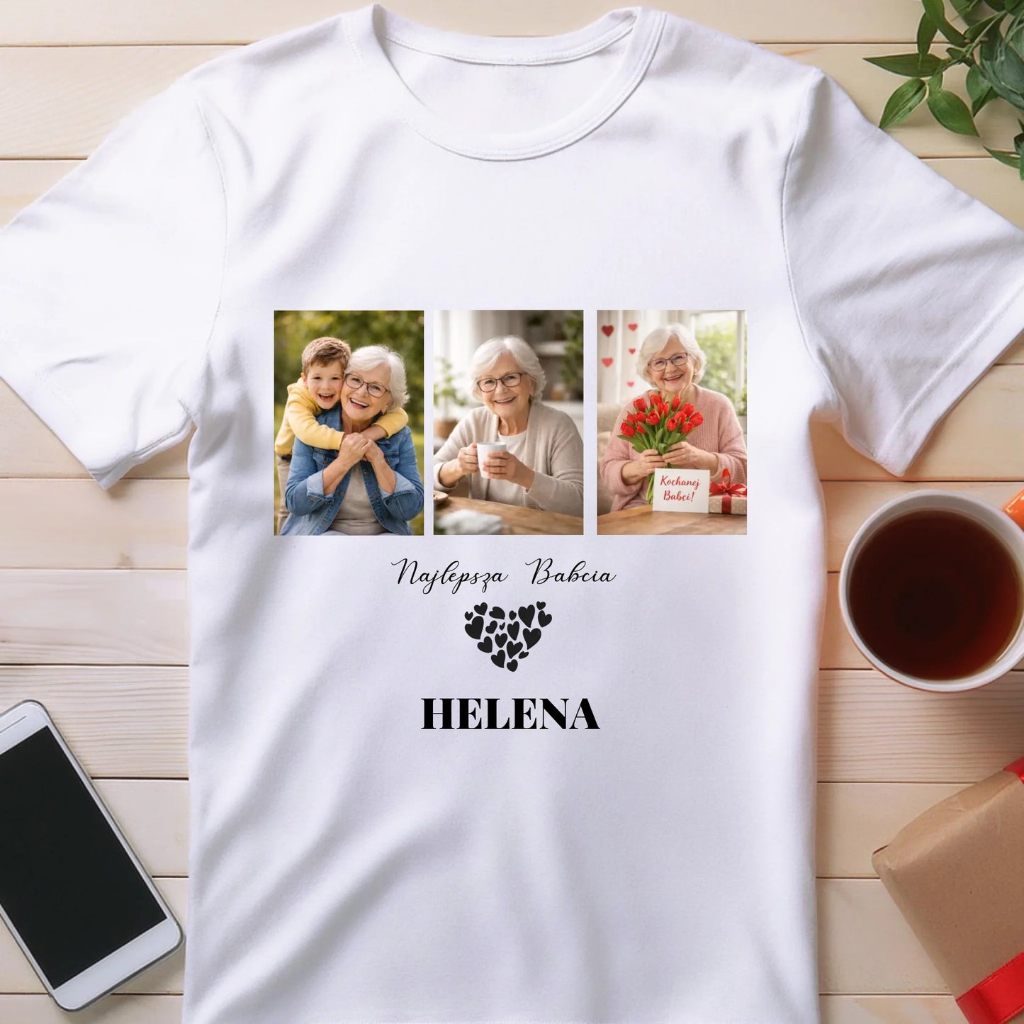 Koszulka personalizowana dla babci #457