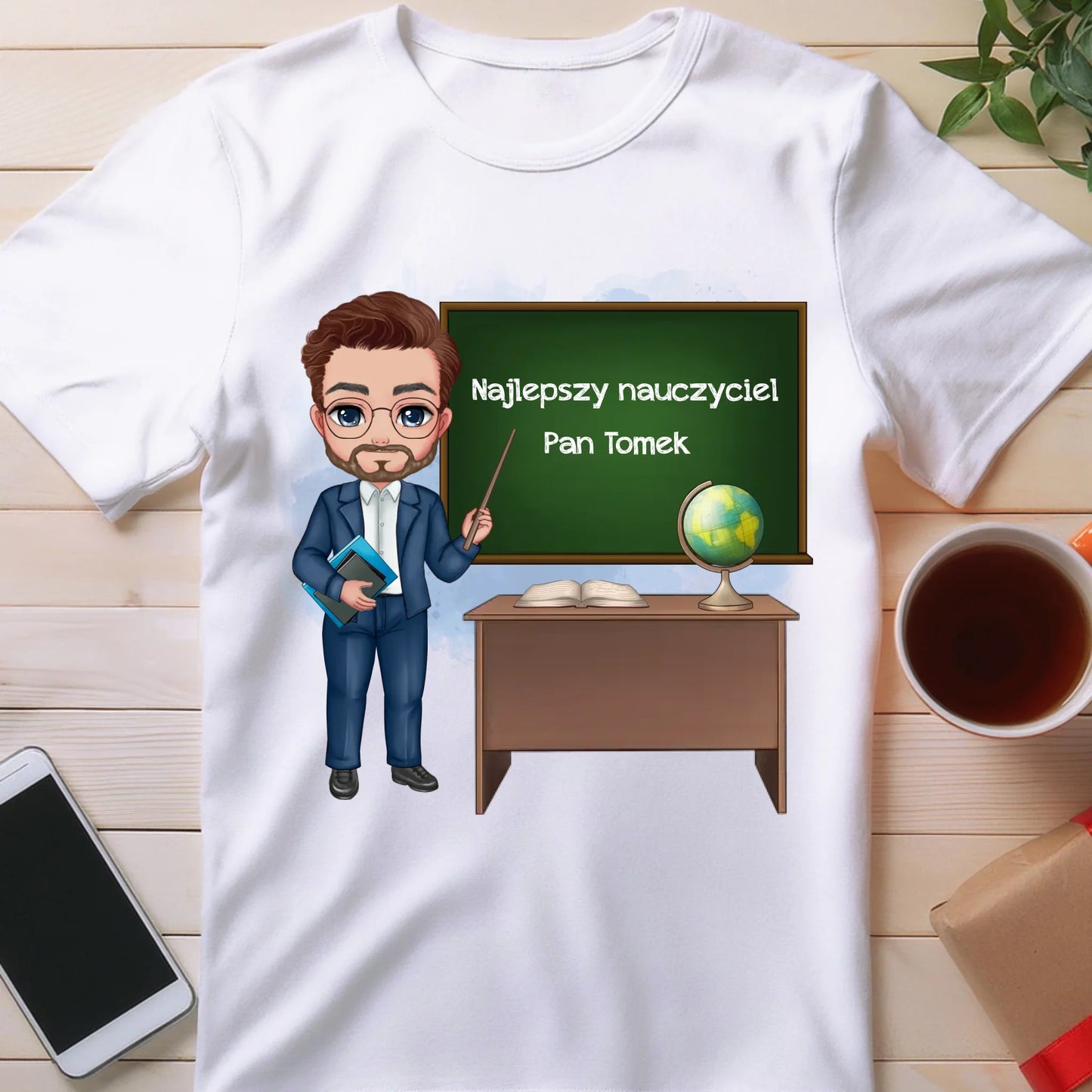 Koszulka personalizowana dla nauczyciela #3101