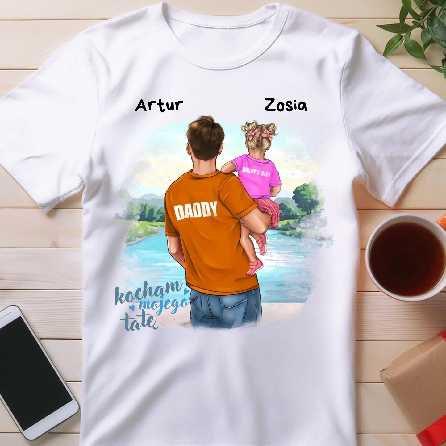 Koszulka personalizowana dla taty #736