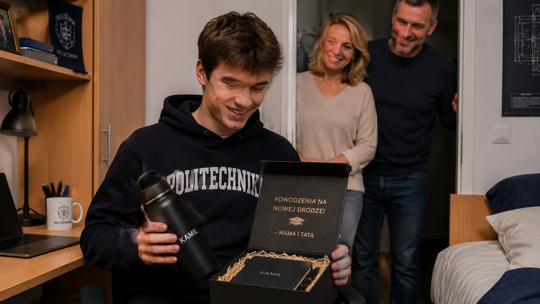 Pomysł na prezent dla świeżo upieczonego studenta? Te personalizowane upominki naprawdę się przydadzą