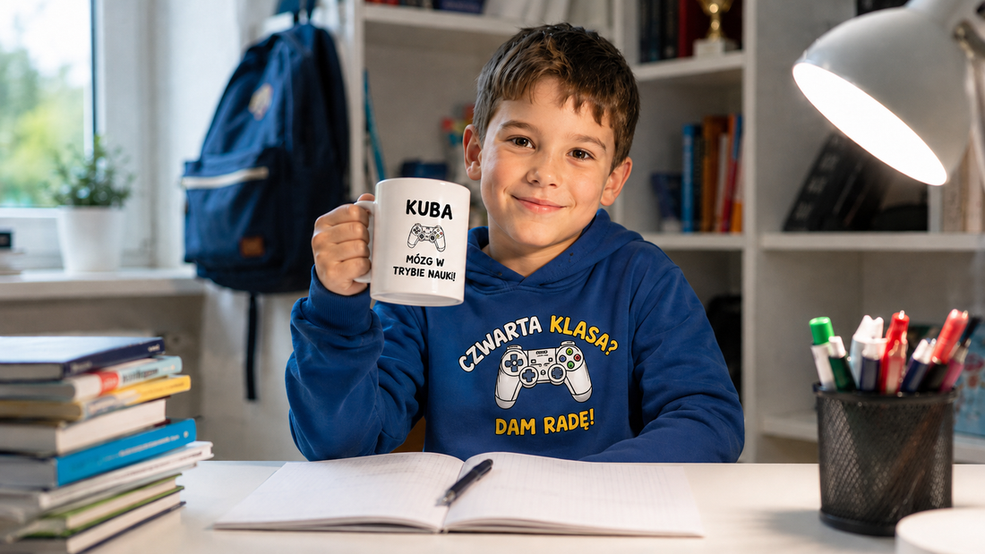 Prezent personalizowany dla dziecka idącego do 4 klasy podstawowej – 9 pomysłów, które naprawdę zrobią wrażenie