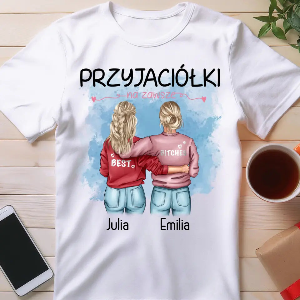 Koszulka dla Przyjaciółek "Przyjaciółki na zawsze"