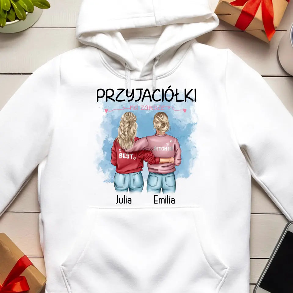 Bluza kangur dla Przyjaciółek "Przyjaciółki na zawsze"