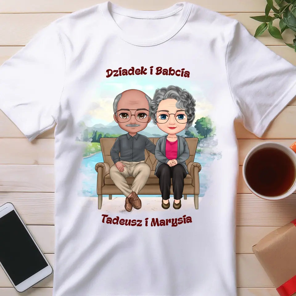 Koszulka personalizowana dla babci i dziadka #608