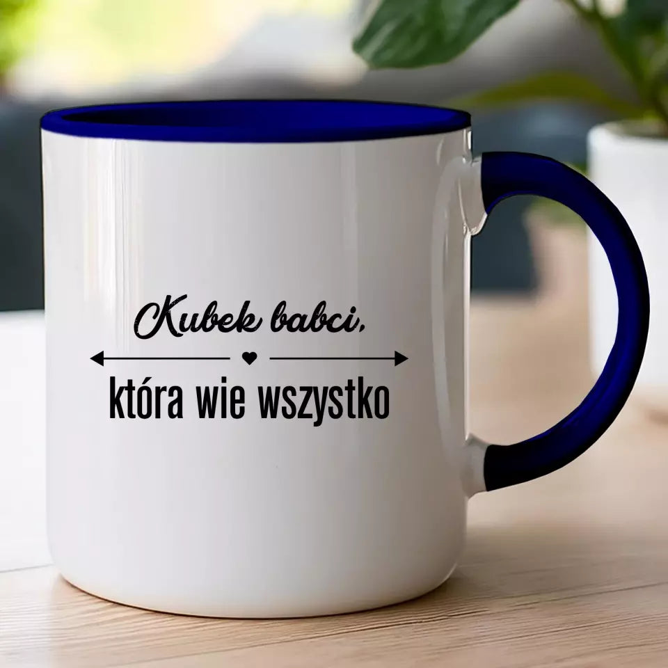 Personalizowany kubek dla Dziadka "Dziadek z wnukami"