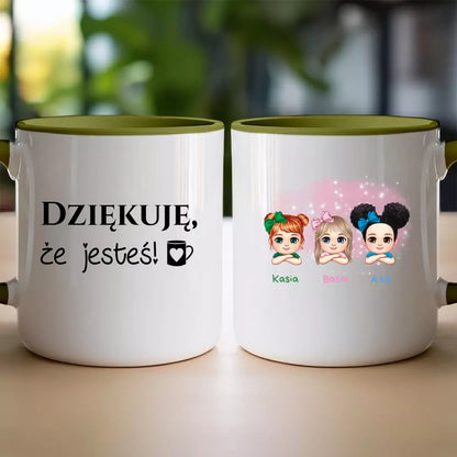 Personalizowany kubek dla Dzieci "3 dzieci", z imionami