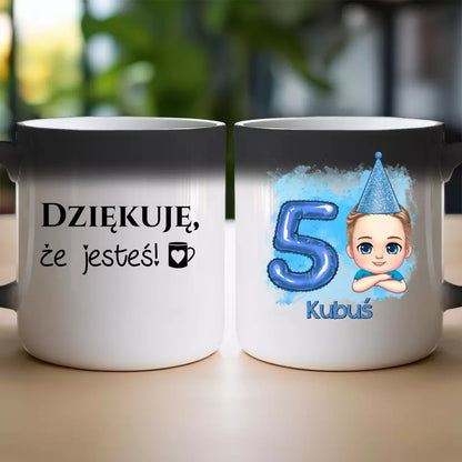 Kubek personalizowany dla dziecka "Urodziny"