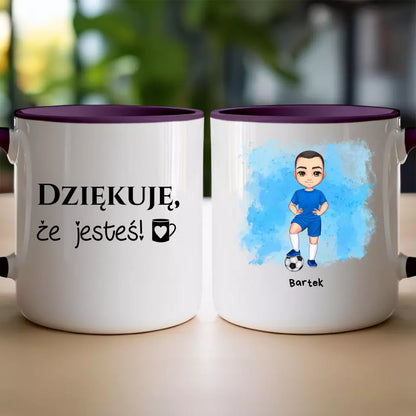 Kubek dla Dziecka "Piłkarz", 1-5 osób