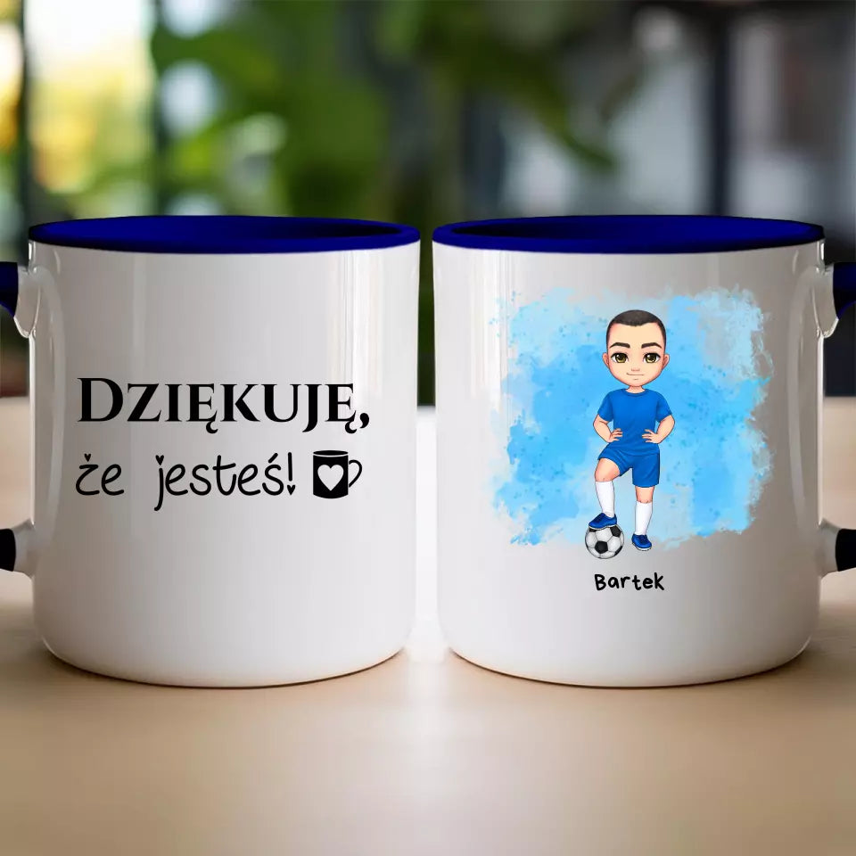 Kubek dla Dziecka "Piłkarz", 1-5 osób