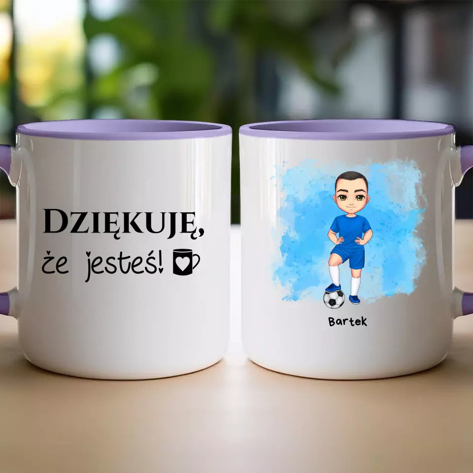 Kubek dla Dziecka "Piłkarz", 1-5 osób