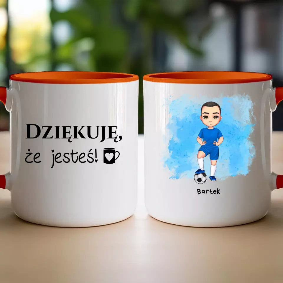 Kubek dla Dziecka "Piłkarz", 1-5 osób