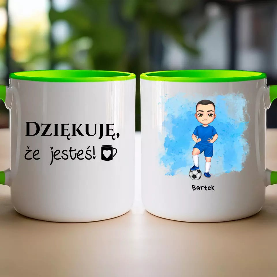 Kubek dla Dziecka "Piłkarz", 1-5 osób