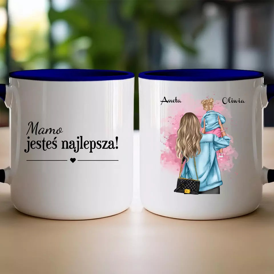 Kubek dla Mamy "Mama i dziecko na rękach"