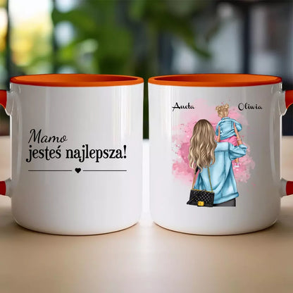 Kubek dla Mamy "Mama i dziecko na rękach"