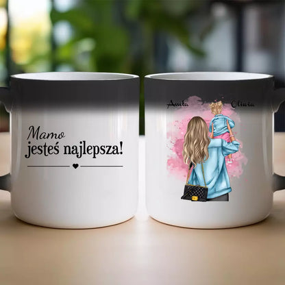 Kubek dla Mamy "Mama i dziecko na rękach"