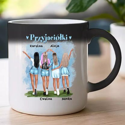 Kubek personalizowany "Najlepsze Przyjaciółki", 2-4 osoby