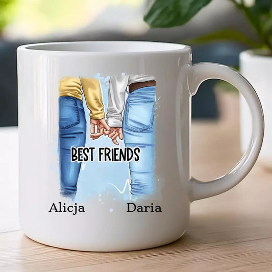 Kubek dla Przyjaciółki "Best Friends", personalizowany