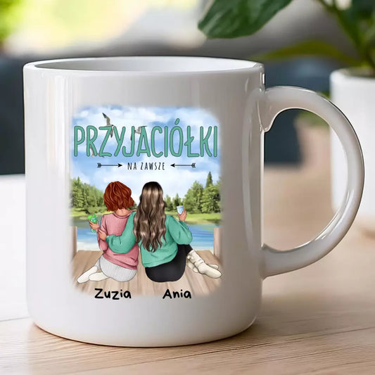 Kubek dla Przyjaciółek "Przyjaciółki nad wodą"