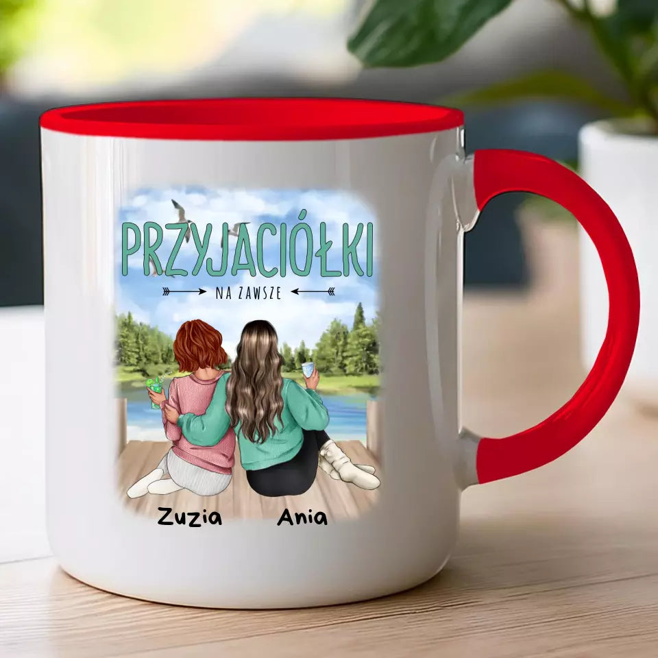 Kubek dla Przyjaciółek "Przyjaciółki nad wodą"