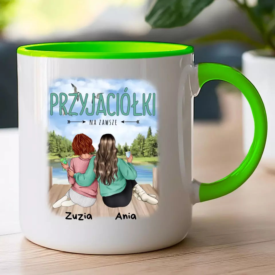 Kubek dla Przyjaciółek "Przyjaciółki nad wodą"