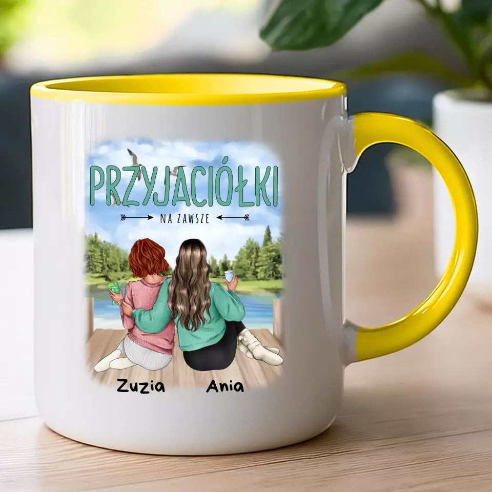 Kubek dla Przyjaciółek "Przyjaciółki nad wodą"