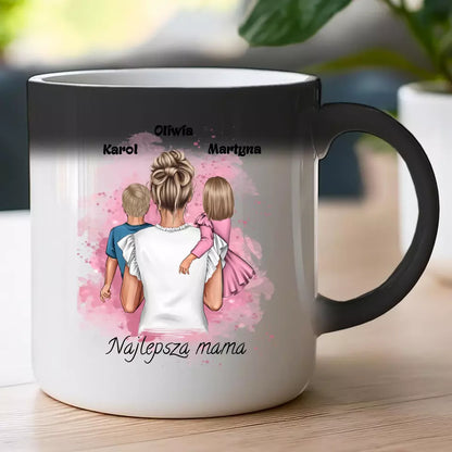 Kubek na dzień Matki "Najlepsza Mama", 1-2 dzieci