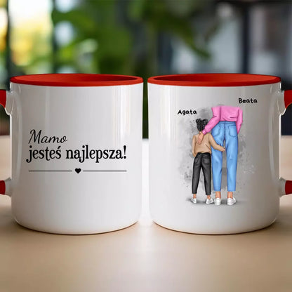 Kubek personalizowany "Córeczka mamusi"