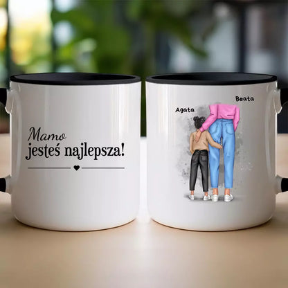 Kubek personalizowany "Córeczka mamusi"