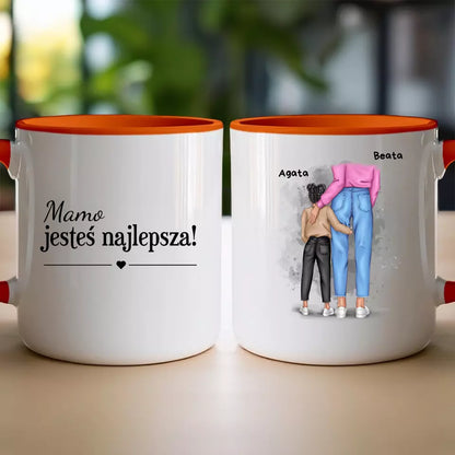 Kubek personalizowany "Córeczka mamusi"