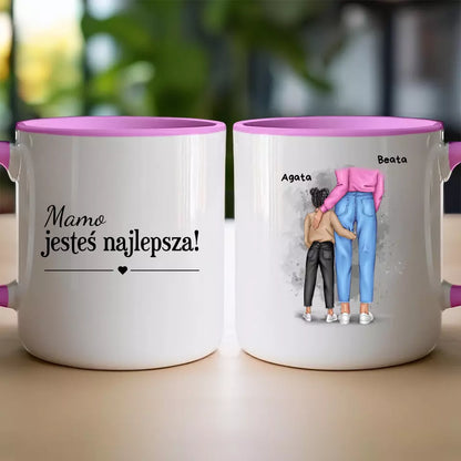 Kubek personalizowany "Córeczka mamusi"