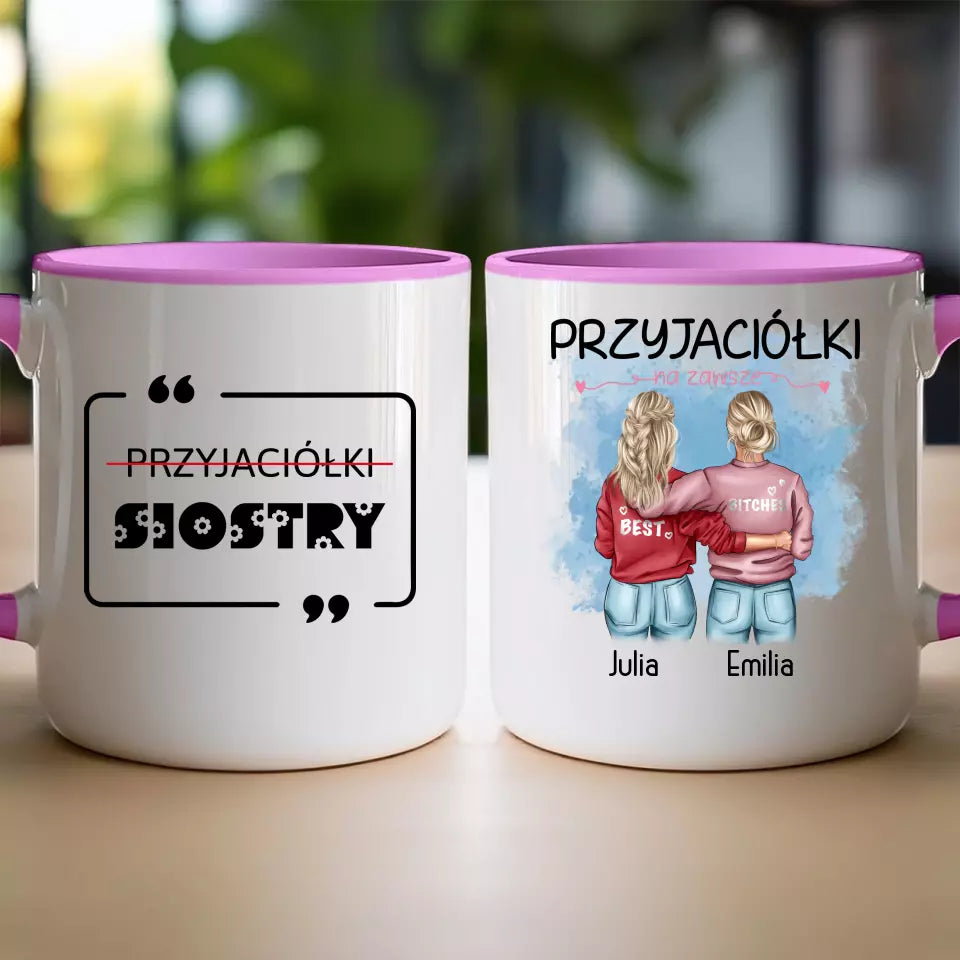 Kubek dla Przyjaciółek "Przyjaciółki na zawsze"