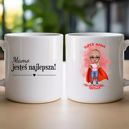 Kubek dla Mamy "Super Mama"