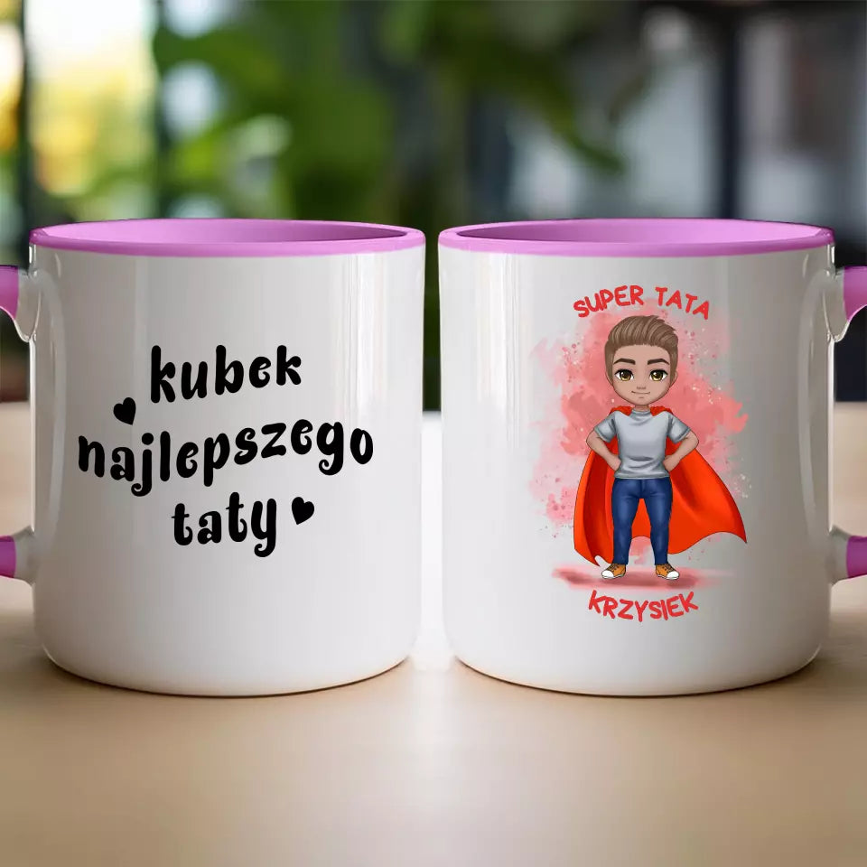 Kubek dla Taty "Super Tata"