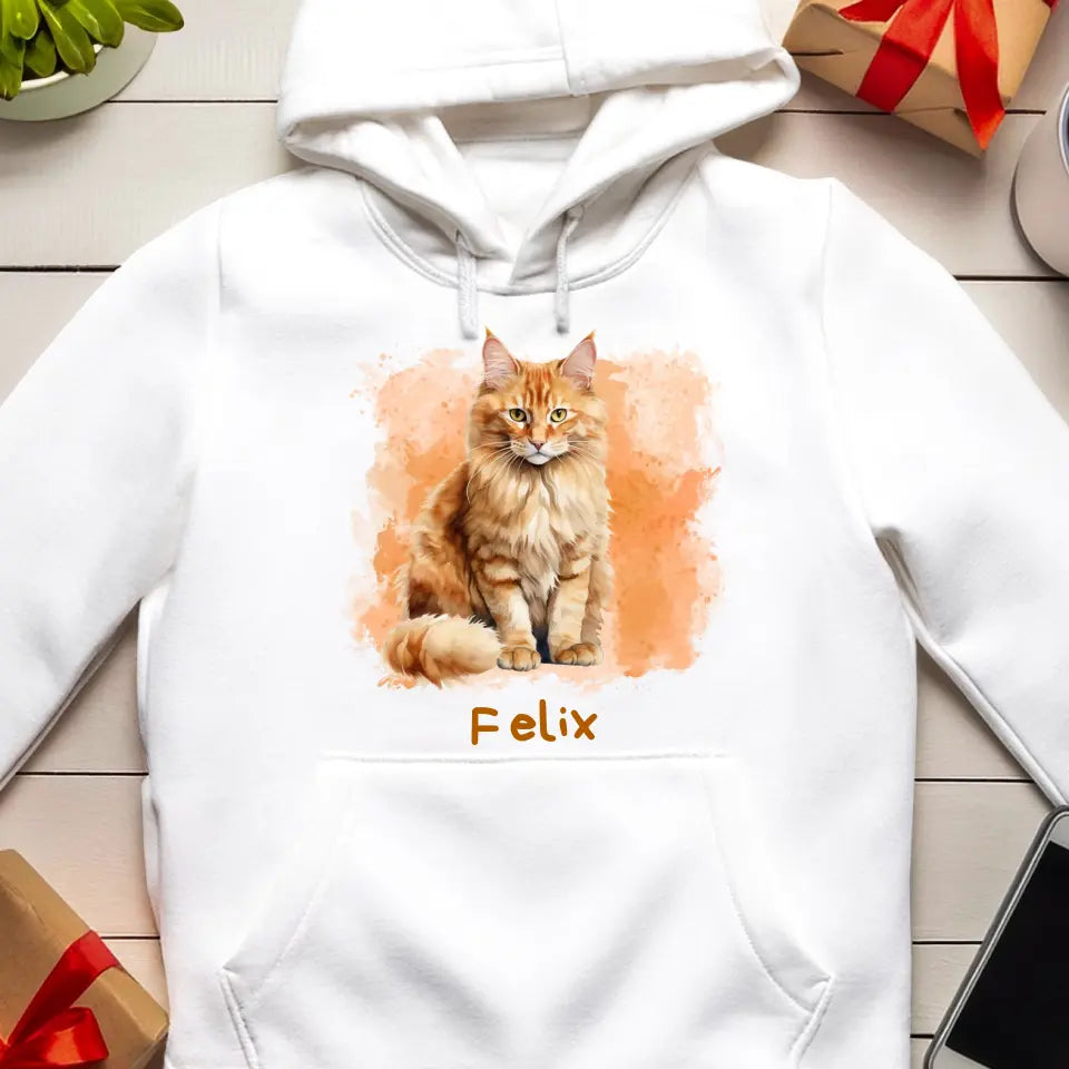 Bluza kangur personalizowana z Kotem "Rasy kotów"