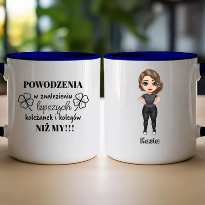 Personalizowany kubek "Odejście z pracy", z imieniem