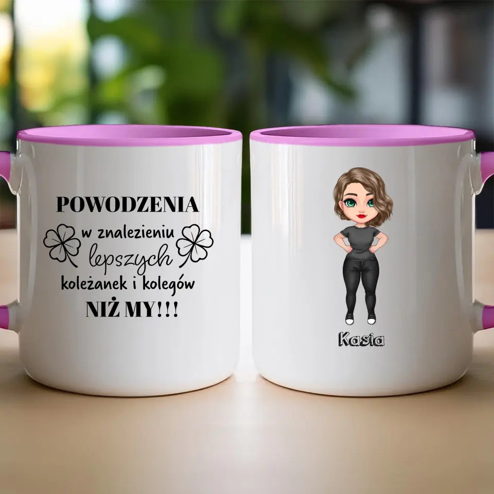 Personalizowany kubek "Odejście z pracy", z imieniem